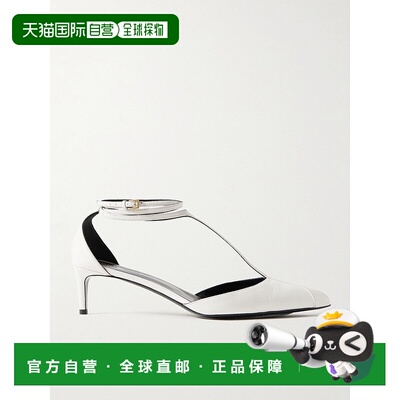 1h可退 香港直邮KHAITE 女士 Mia 皮质浅口鞋 F3085931OPTICWHITE