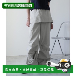 型长裤 1h可退 宽松版 女士拼接裙裤 DDS25S2016 日本直邮Ulysses