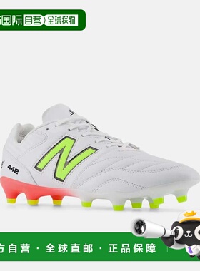 自营Men's New Balance 442 PRO FG V2 MS41FMB2 White Football