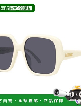 1h可退 香港直邮LOEWE 罗意威 女士 LW40134U 25A 窄款太阳镜 LW4