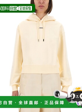 1h可退 香港直邮潮奢 Jacquemus 女士 罗缎连帽衫 HOW00247AJ0010