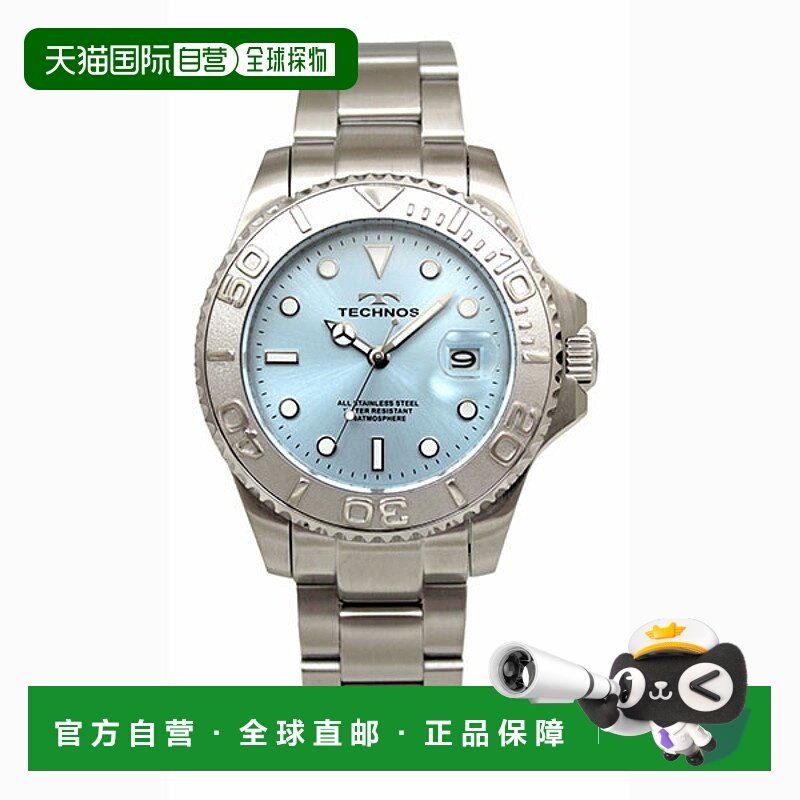 日本直邮T9C29SI TECHNOS 100周年纪念男士手表