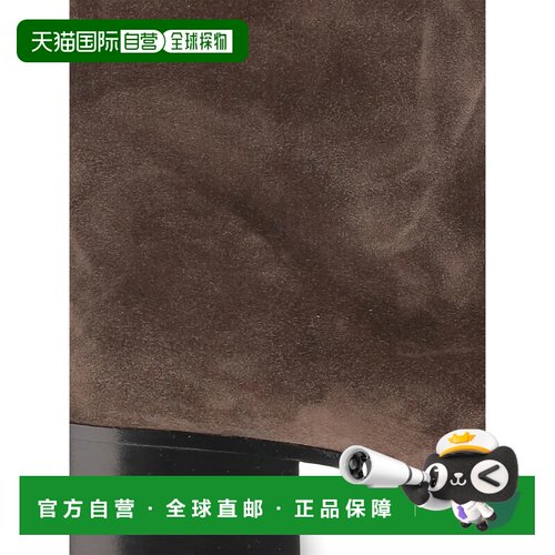 1h可退 香港直邮KHAITE 女士靴子 F1096726893 CO 棕色 高跟短筒