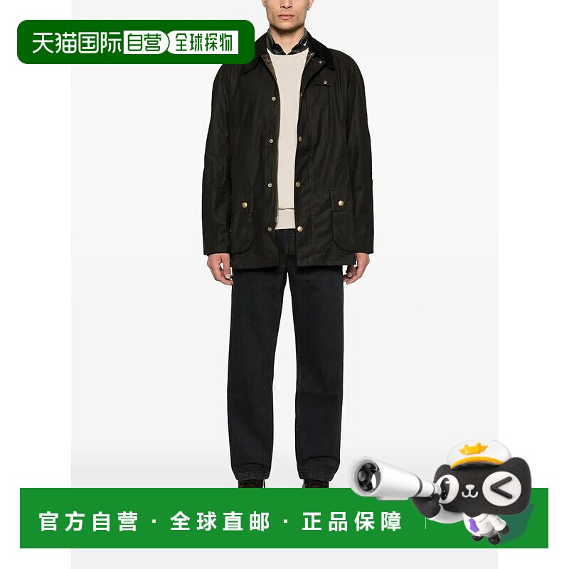 美国直邮BARBOUR-男士BARBOUR Ashby蜡制夹克