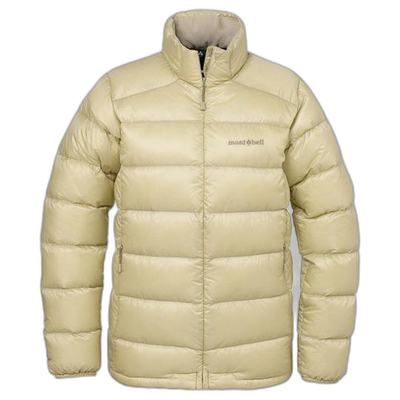 1h可退 日本直邮montbell 保暖防风户外轻量排骨羽绒服女1101676