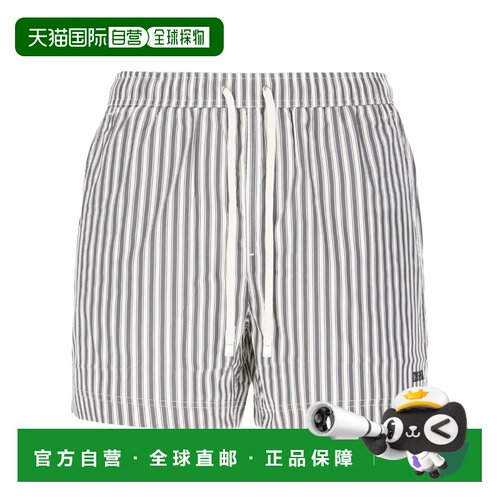 香港直邮Z ZEGNA 男士泳装 BHEL00AHB13A3807 SS2026 灰色 抽绳游