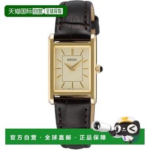 自营Seiko Women's Classic Gold Dial Watch - gold 美国奥莱直