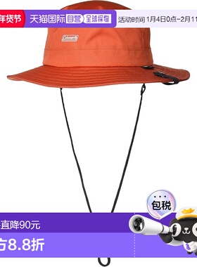 【日本直邮】Coleman科勒曼 男士露营遮阳草帽 橙色 187-007A
