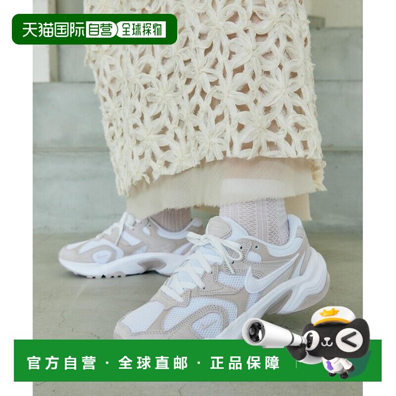 日本直邮Nike AL8 舒适百搭减震防滑透气 低帮跑步鞋 女款 白粉色