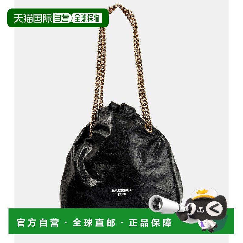 香港直邮Balenciaga 巴黎世家 女士 CRUSH 小号皮革手提包斜挎包,箱包皮具/热销女包/男包,通用款女包,淘宝优惠券,粉丝福利购,淘宝优惠卷