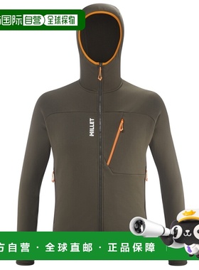 自营欧洲直邮Millet觅乐 SENECA 男款抓绒衣 卡其色