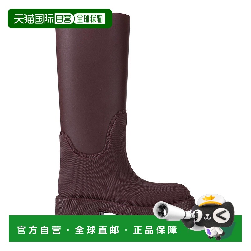 1h可退 香港直邮潮奢 Burberry 巴宝莉 女士 靴子 purple紫色 舒