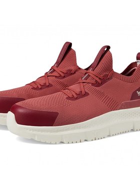 Timberland PRO Setra 针织复合安全鞋头 蔓越莓色/奶油色