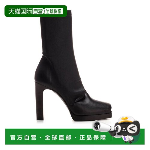 1h可退 香港直邮RICK OWENS 女士高跟鞋 RP02A7829LS09 AW2021 黑