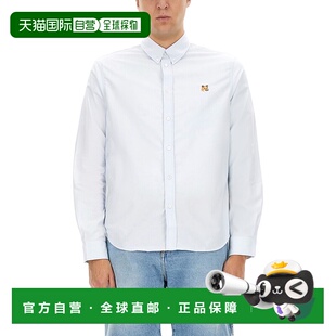 1h可退 香港直邮MAISON KITSUNE 男士 长袖衬衫 MM00413WC5012