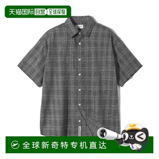 Point 韩国直邮FILLUMINATE Reverse 公用男衬衫 FBEUUST171BK