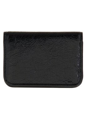 BALENCIAGA 女士钱包 7656312AAYP1000 CO 黑色 Card Holder Monk