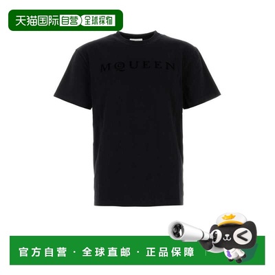 香港直邮ALEXANDER MCQUEEN 男士T恤 847750QTAD5548 AW2025