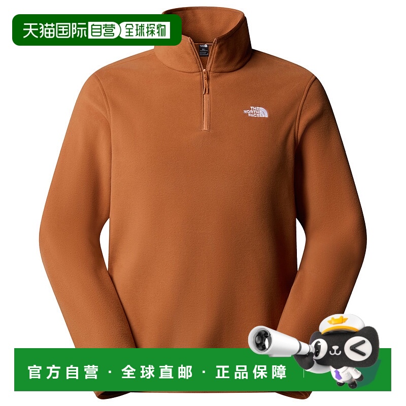 1h可退 香港直邮THE NORTH FACE 男士抓绒衣 0056364BURNTUMBER C