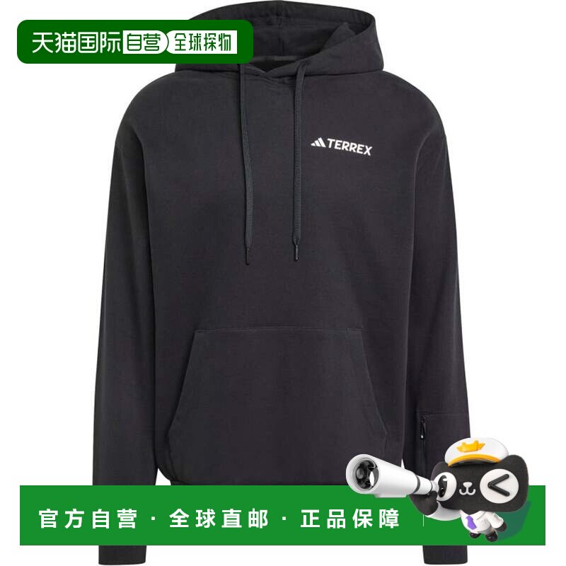 日本直邮adidas 户外 M TERREX XPR 连帽衫 JSR16 黑色