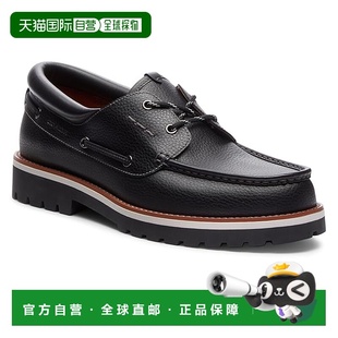 蔻驰 男士 Benson 1h可退 black黑色 Coach 船鞋 舒 香港直邮潮奢