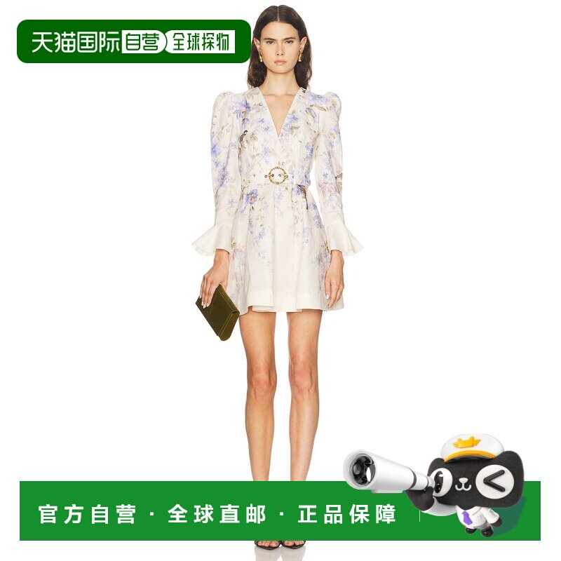香港直邮ZIMMERMANN女士短款连衣裙 【付后1h可退】图片