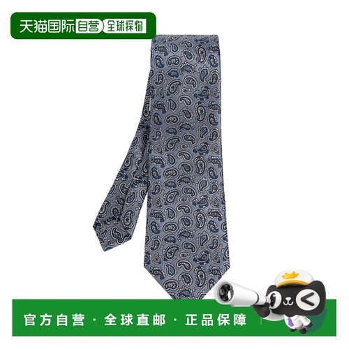 1h可退 香港直邮ETRO 男士领带 MASA0001AQ402S9880 SS2026 蓝色
