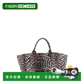 珠 甘尼 香港直邮潮奢 1h可退 XXL GANNI Leopard ... 女士 Tote