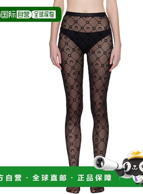 1h可退 香港直邮潮奢 Marine Serre 女士 黑色 Recycled Mesh Flo