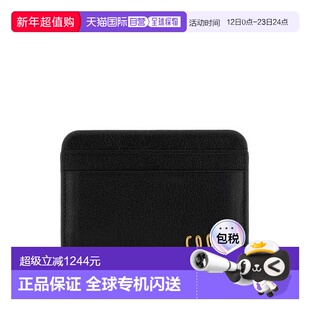 香港直邮CHLOÉ 女士钱包 CH25AP480O37001 CO 黑色 Chloe Documen