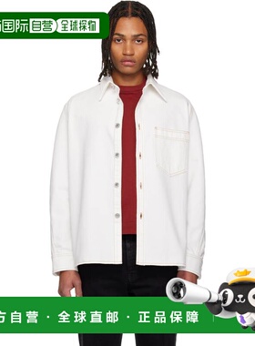 1h可退 香港直邮Givenchy 纪梵希 男士 白色 Couture Seam 衬衫 B