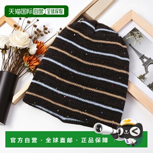 1h可退 日本直邮CA4LA 男女同款 单层针织 剪裁边球帽 亮片装饰 O