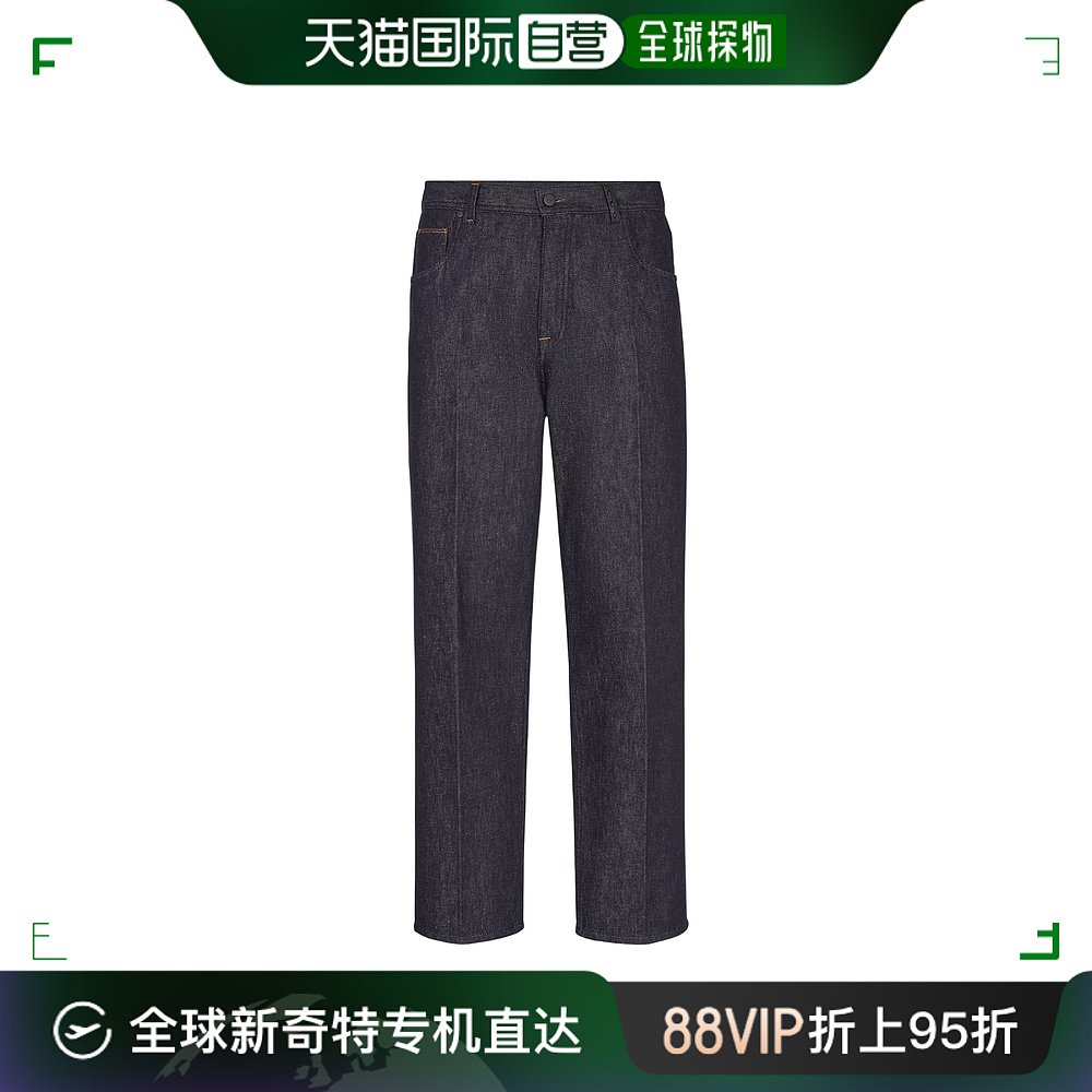 香港直邮Fendi 芬迪 男士 徽标牛仔裤 FLP285ASD0