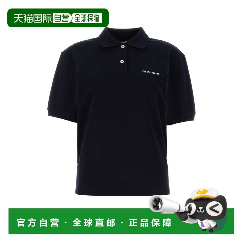1h可退 香港直邮Miu Miu 缪缪 女士 標誌刺繡短袖 Polo 衫 MJN535,女装/女士精品,POLO衫,淘宝优惠券,粉丝福利购,淘宝优惠卷