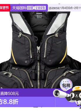 日本直邮Shimano 救生衣 Nexus 漂浮背心 XL 黑色 VF-120W