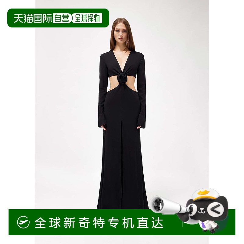1h可退 香港直邮BLUMARINE 女士半身裙 2A284AN0990 SS2023 黑色