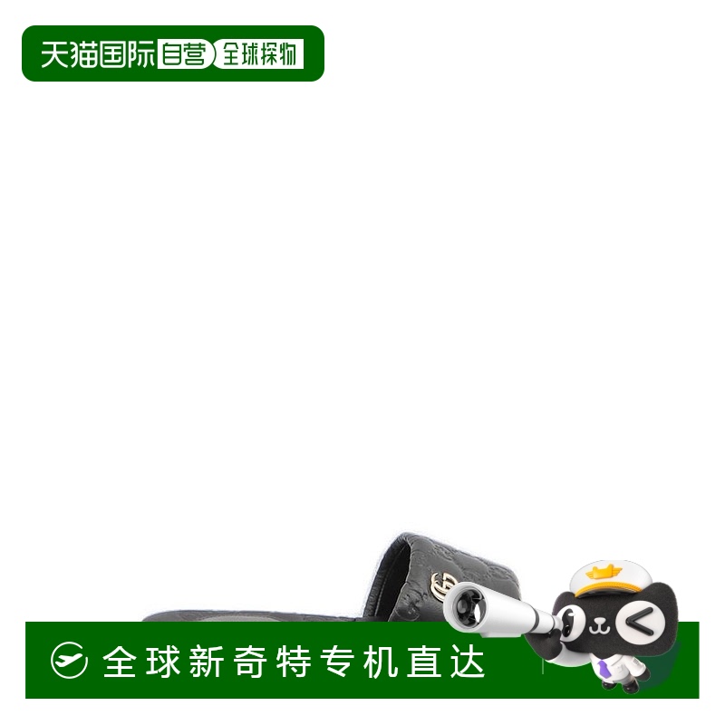 1h可退 香港直邮潮奢 Gucci 古驰 女士 方头拖鞋 816330AAEA2