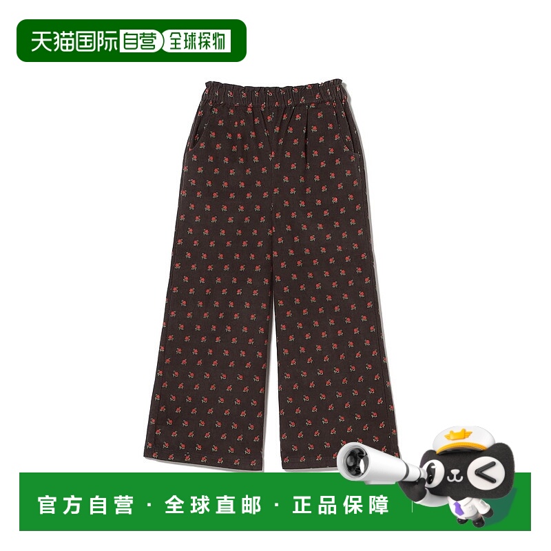 1h可退 日本直邮EMILE & IDA 儿童宽松灯芯绒休闲裤 半拉链设计 2