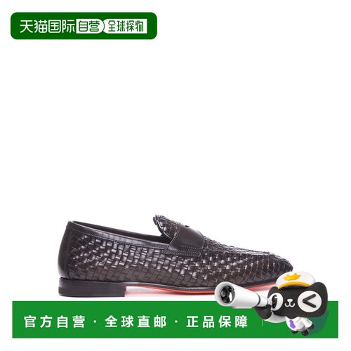 香港直邮SANTONI 男士商务休闲鞋 MCNC13903LA3SW【付后1h可退】