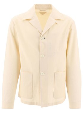 PRADA 男士夹克 SD15312LTF0018 SS2023 花色 Rippled overshirt