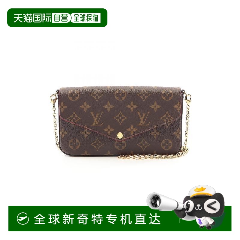 1h可退 日本直邮中古LV路易威登女包A级95新shoulder bag斜挎包斜