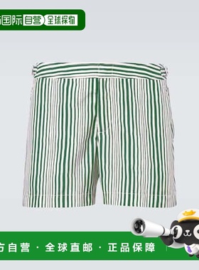 香港直邮Orlebar Brown 男士 Setter 泳裤 green绿色 舒适时尚