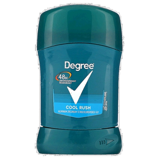 香港直邮Degree，48 小时止汗除臭剂，Cool Rush，1.7 盎司正品