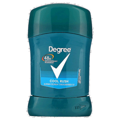 香港直邮Degree，48 小时止汗除臭剂，Cool Rush，1.7 盎司正品
