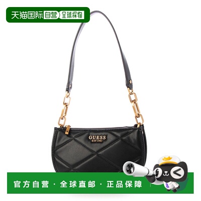日本直邮Guess CILIAN Top Zip Saddle Shoulder Bag 女士手袋 [G