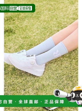 日本直邮Rienda R Logo Rib Socks [RI3465EW25563] 蓝色 袜子