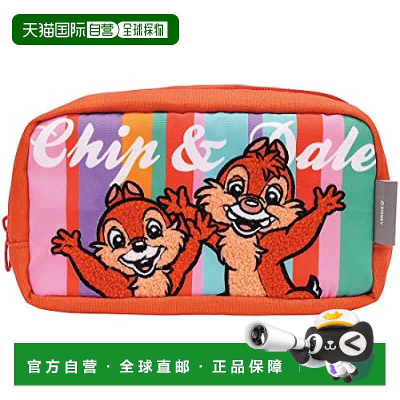 【日本直邮】Skater斯凯达 笔袋 迪士尼松鼠 ZPC1-A文具袋笔盒