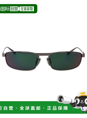 香港直邮BALENCIAGA 男士太阳镜 BB0451S005 AW2025 绿色 全框太