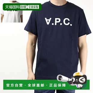 T恤 VPC COHBM M26384 有机棉徽标圆T 日本直邮APC 男女短袖 Grand