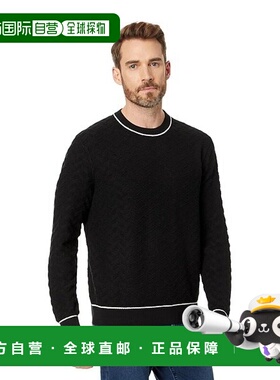 自营 Ted Baker Sepal 黑色圆领毛衣 - 黑色 美国奥莱直发